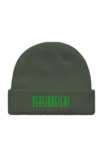 VERSI8NEIGHT Xeno Logo Fisherman Beanie