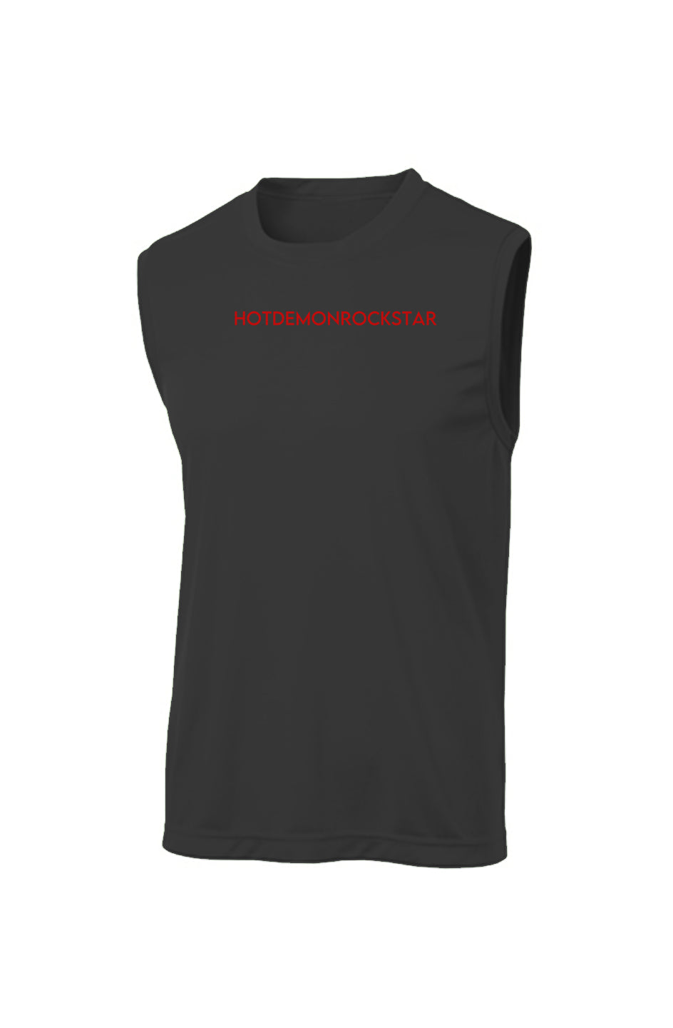 HOTDEMONROCKSTAR Sleeveless Competitor Tee