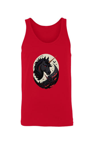 Dark Demon Unicorn Jersey Tank