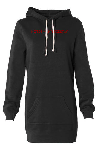 HOTDEMONROCKSTAR Hooded Sweatshirt Dress
