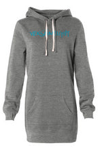 Load image into Gallery viewer, VERSI8NEIGHT Calli Logo Hooded Sweatshirt Dress
