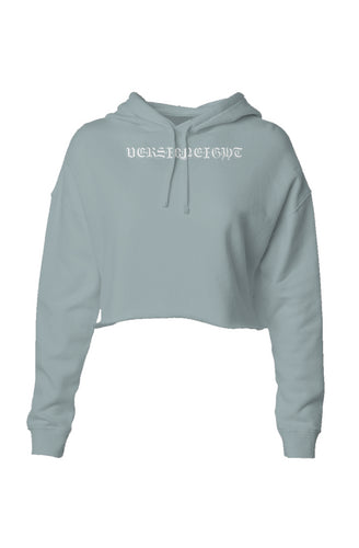 VERSI8NEIGHT Sicario Logo Lightweight Crop Hoodie