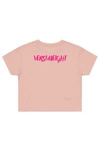 VERSI8NEIGHT Script Logo Street Crop Tee