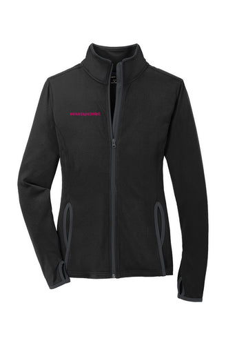 VERSI8NEIGHT Sicario Logo Womens Sport-Wick Contrast Jacket